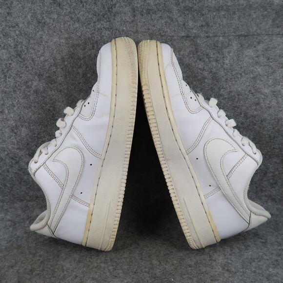 Nike Shoes Womens 7.5 Air Force 1 Low Sneakers Casual White Trainer Lace Up - Picture 10 of 13
